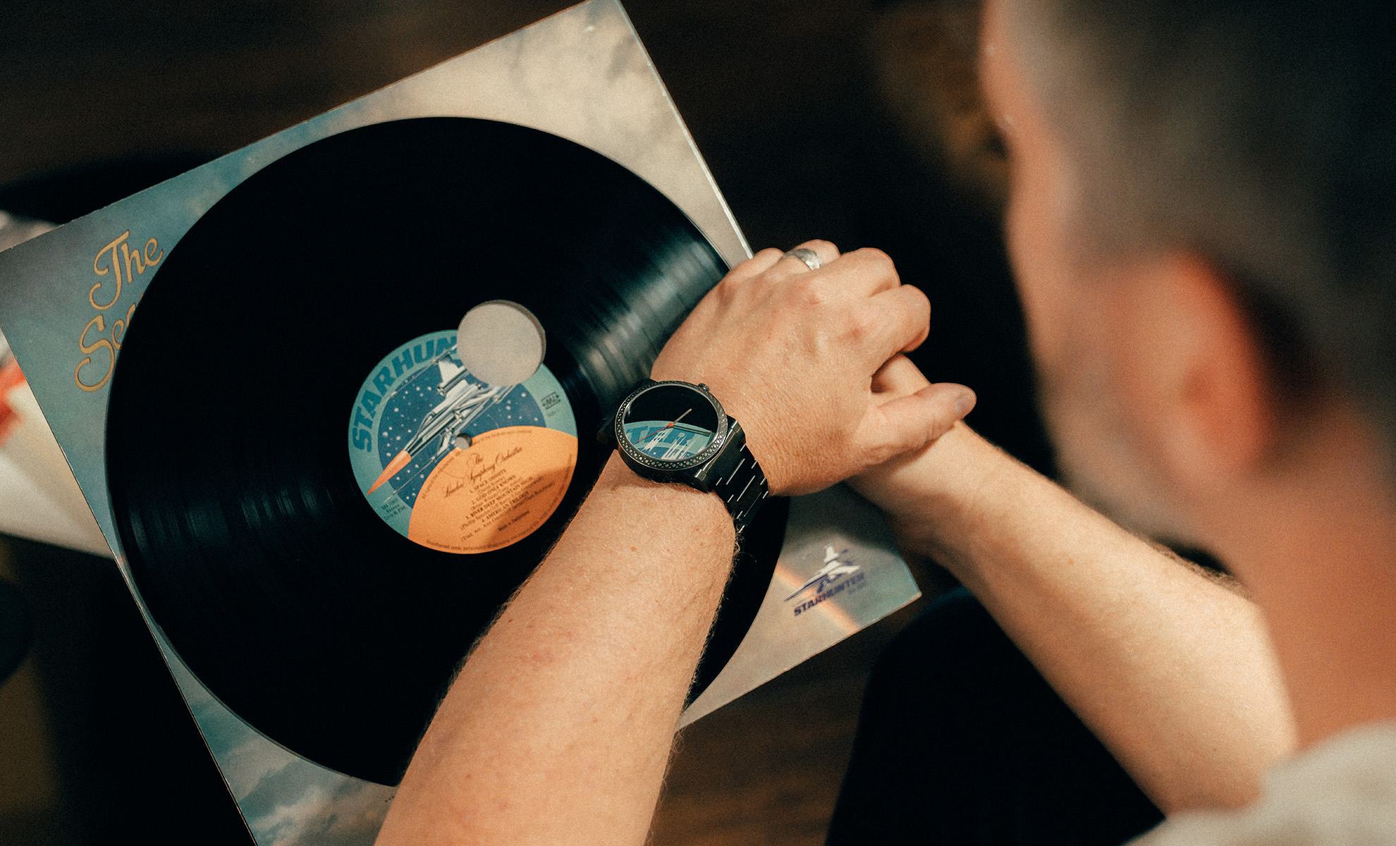Uhren aus Schallplatten